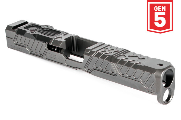 ZEV Tech Z17 Orion Stripped Slide w/ RMR Plate, GLOCK G17 Gen 5, Grey