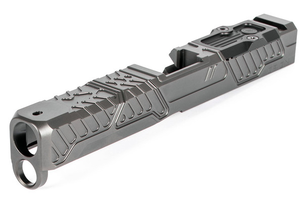 ZEV Tech Z17 Orion Stripped Slide w/ RMR Plate, GLOCK G17 Gen 5, Grey
