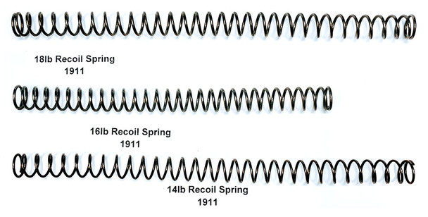MCARBO 1911 Pistols Max Control Recoil Springs