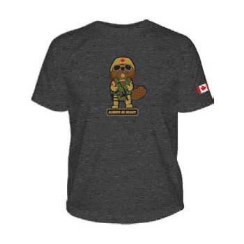 5.11 Tactical Canada Tactical Beaver T-Shirt, Charcoal Heather