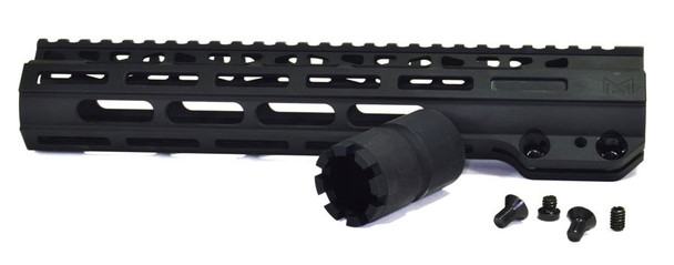 ADM Rail Assembly w/ Barrel Nut - 10.75", M-LOK, Black