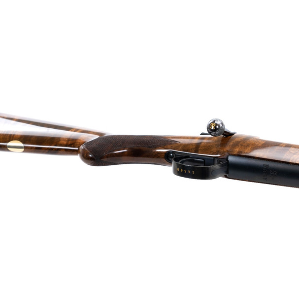 Rigby Highland Stalker Rifle: 275 Rigby, Grade 9 Wood