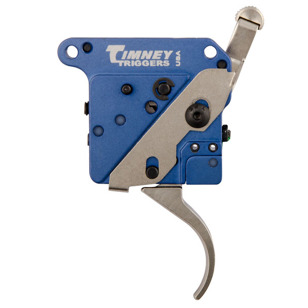 Timney Triggers Remington 700 2-Stage Trigger - Curved, Right Hand Nickle-Plated, 8 oz / 1 lb