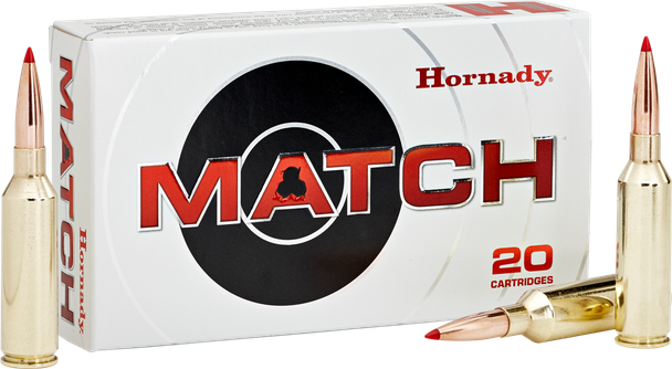 Hornady Match Ammunition: 6.5 PRC, 147 Grain, ELD Match, 2910 fps