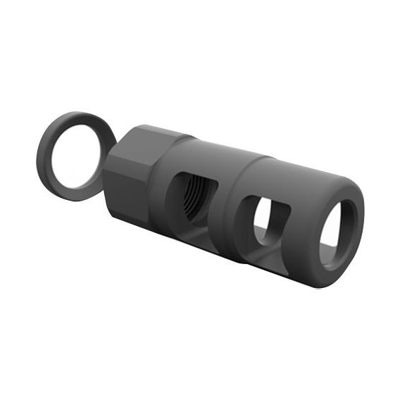 Bushmaster Dual Port Muzzle Brake - 45 Cal, 11/16x24