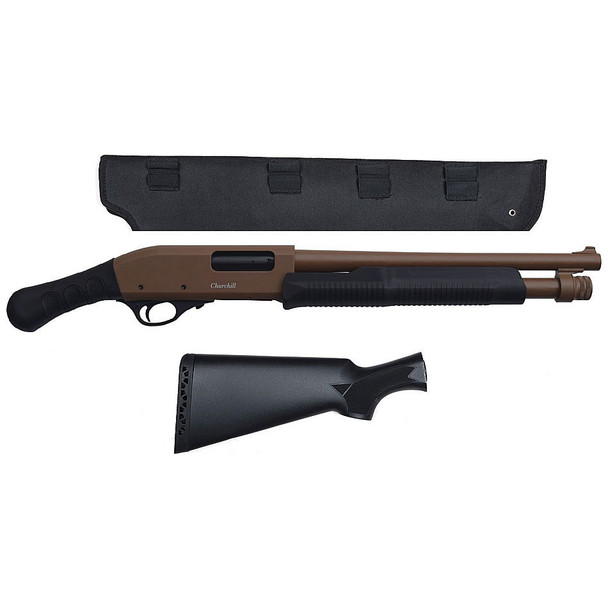 Churchill 612 Torso Shotgun, Barret Brown: 12 Gauge-3", 15" Barrel, Model K61258