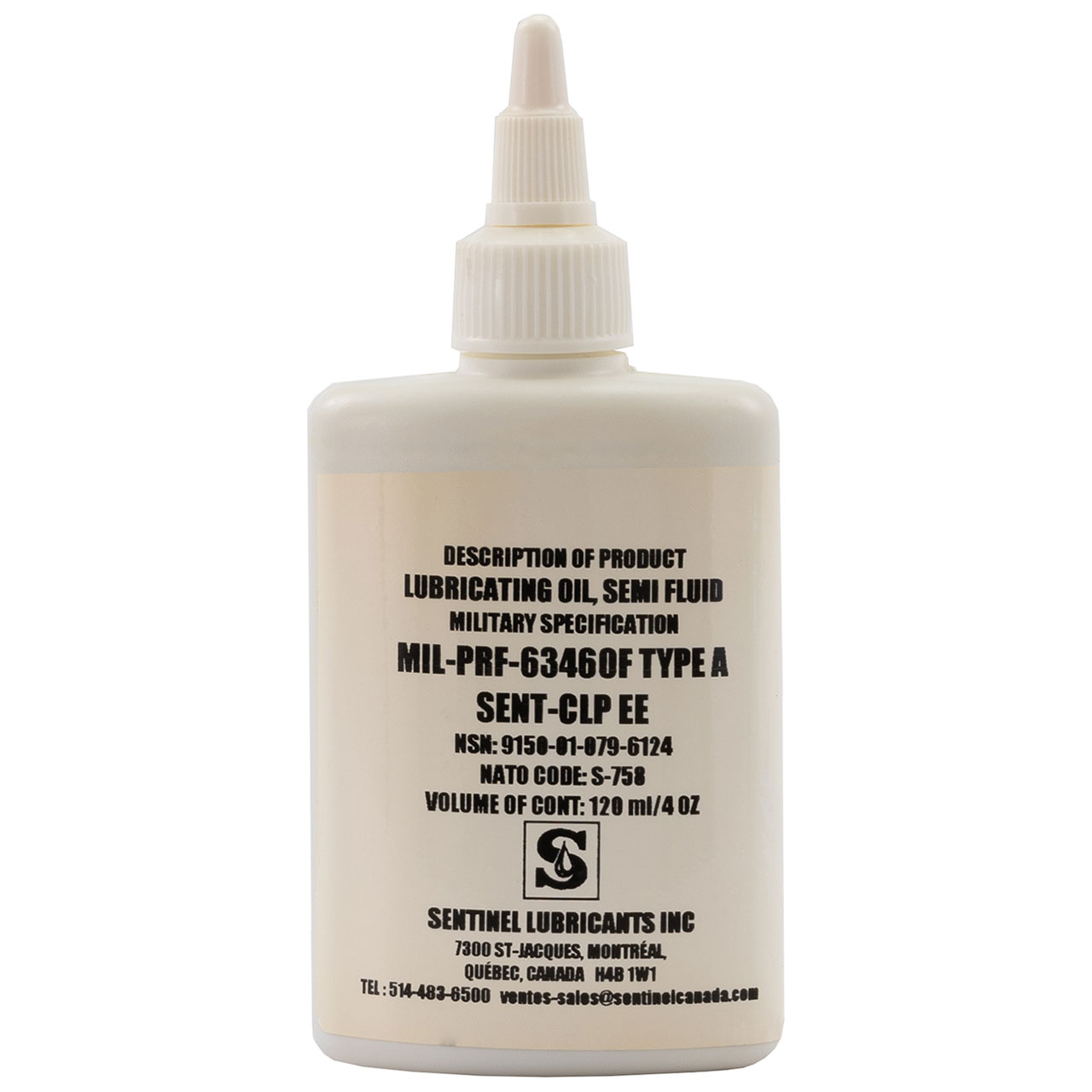 Sentinel Canada SENT-CLP EE Cleaner, Lubricant and Preservative