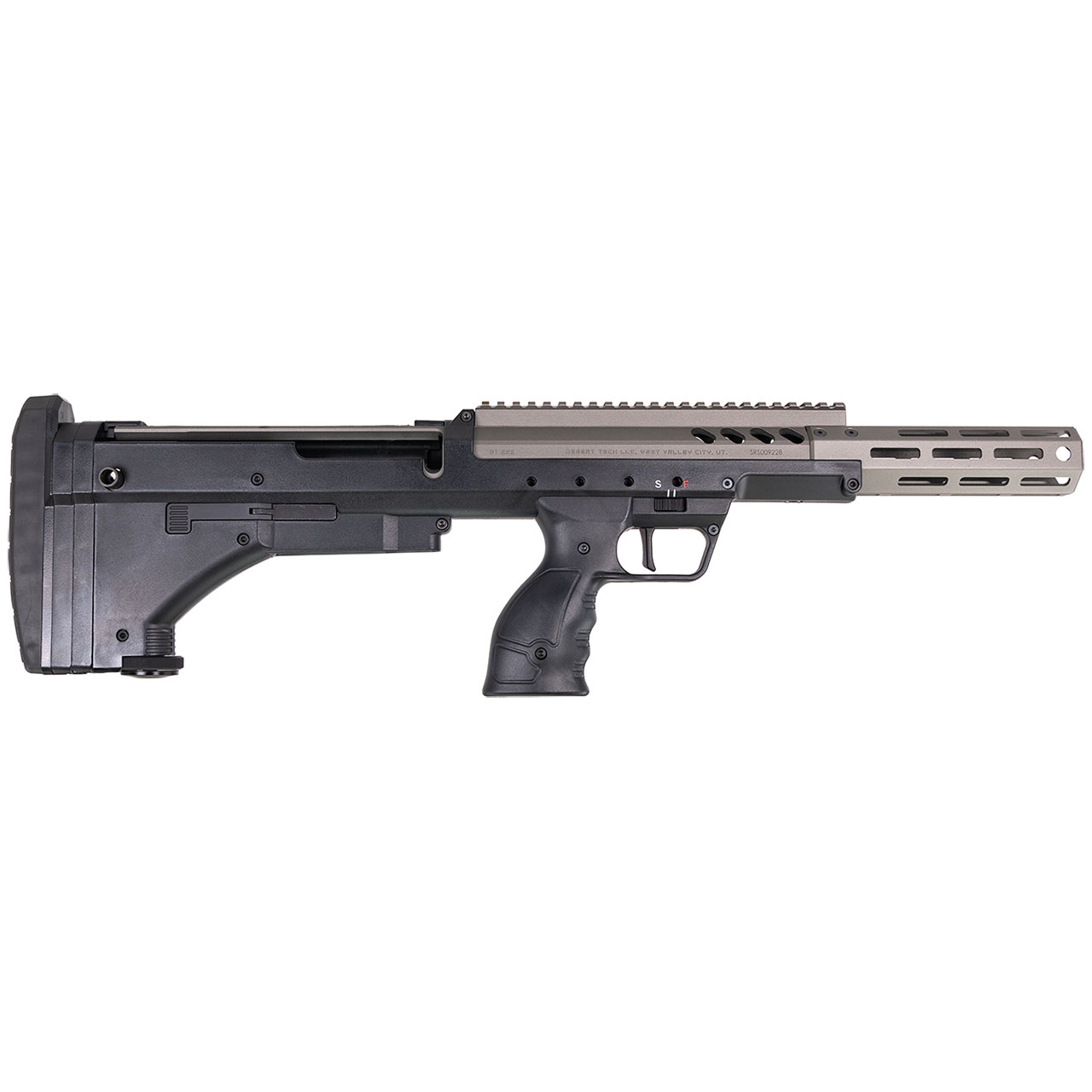 Desert Tech Srs A2 Covert Chassis Tungsten Black