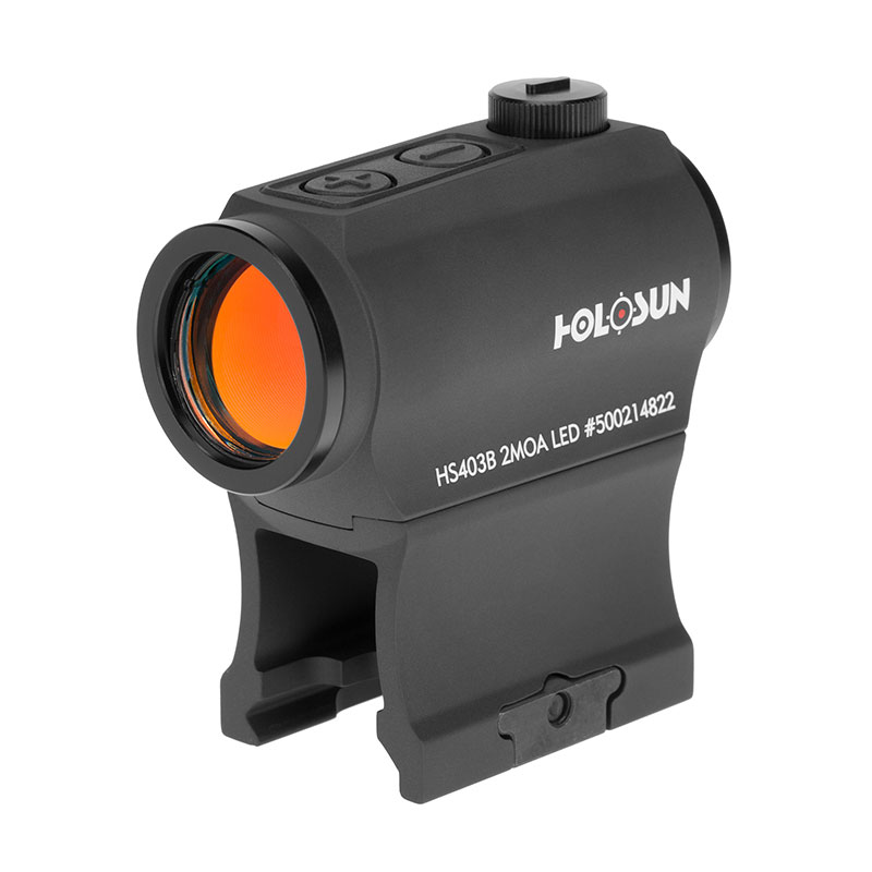 実物 HOLOSUN HS403B BK 2MOA RED DOT SIGHT Holosun HS403B Red Dot Sight - Red 2 MOA Dot