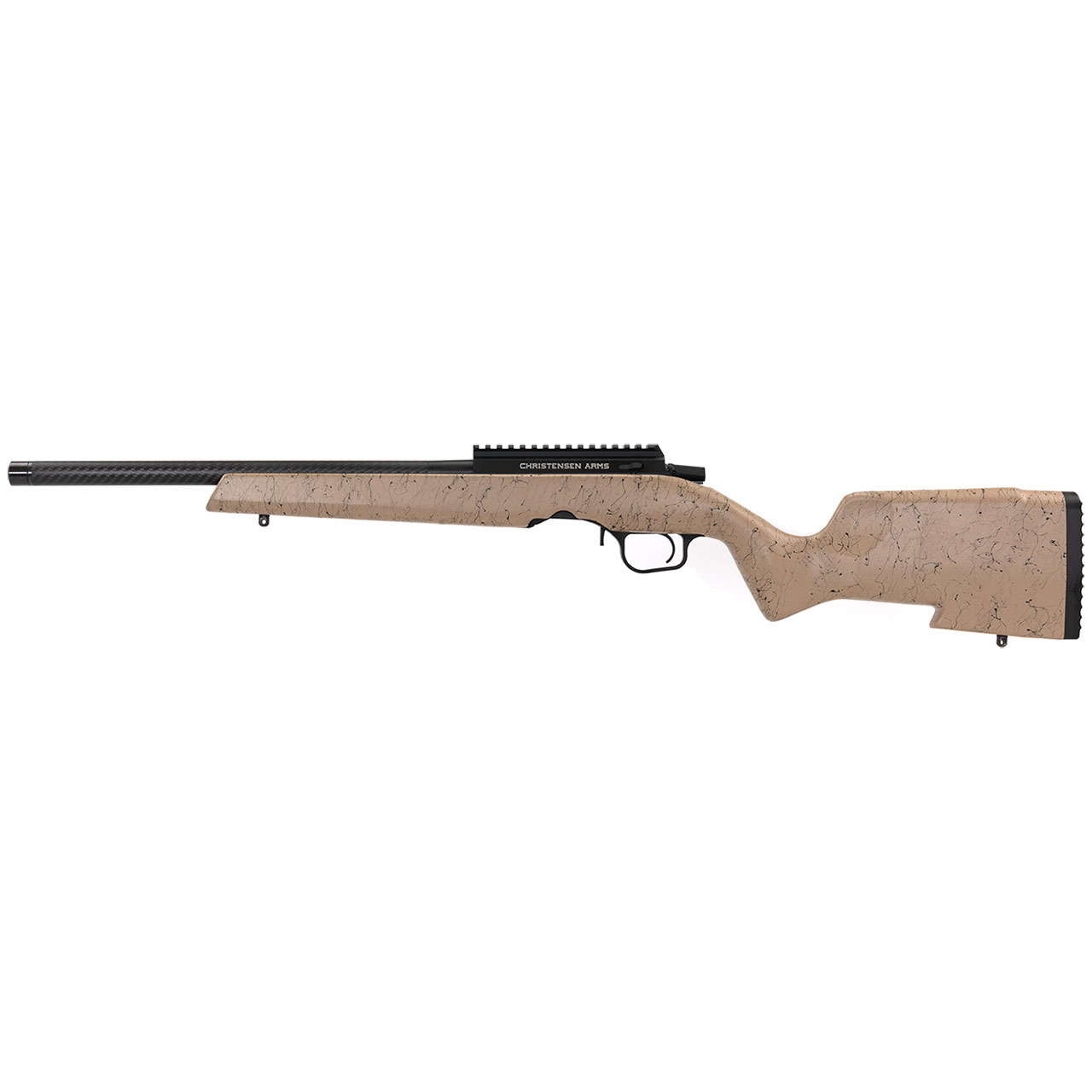 Christensen Arms Ranger Rifle, Tan with Black Webbing: 22 WMR, 18