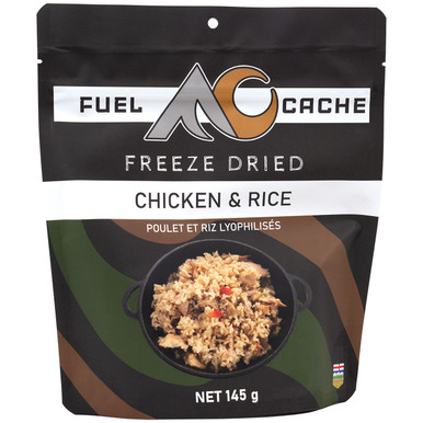 Fuel Cache Freeze Dried Meal: Chicken & Rice