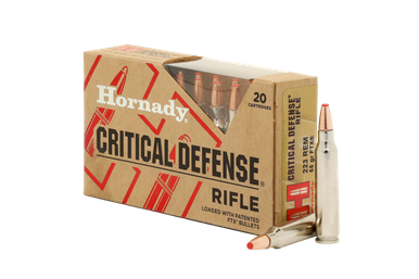 Hornady Critical Defense Ammunition: 223 Remington, 55 Grain, FTX, 3240 ...