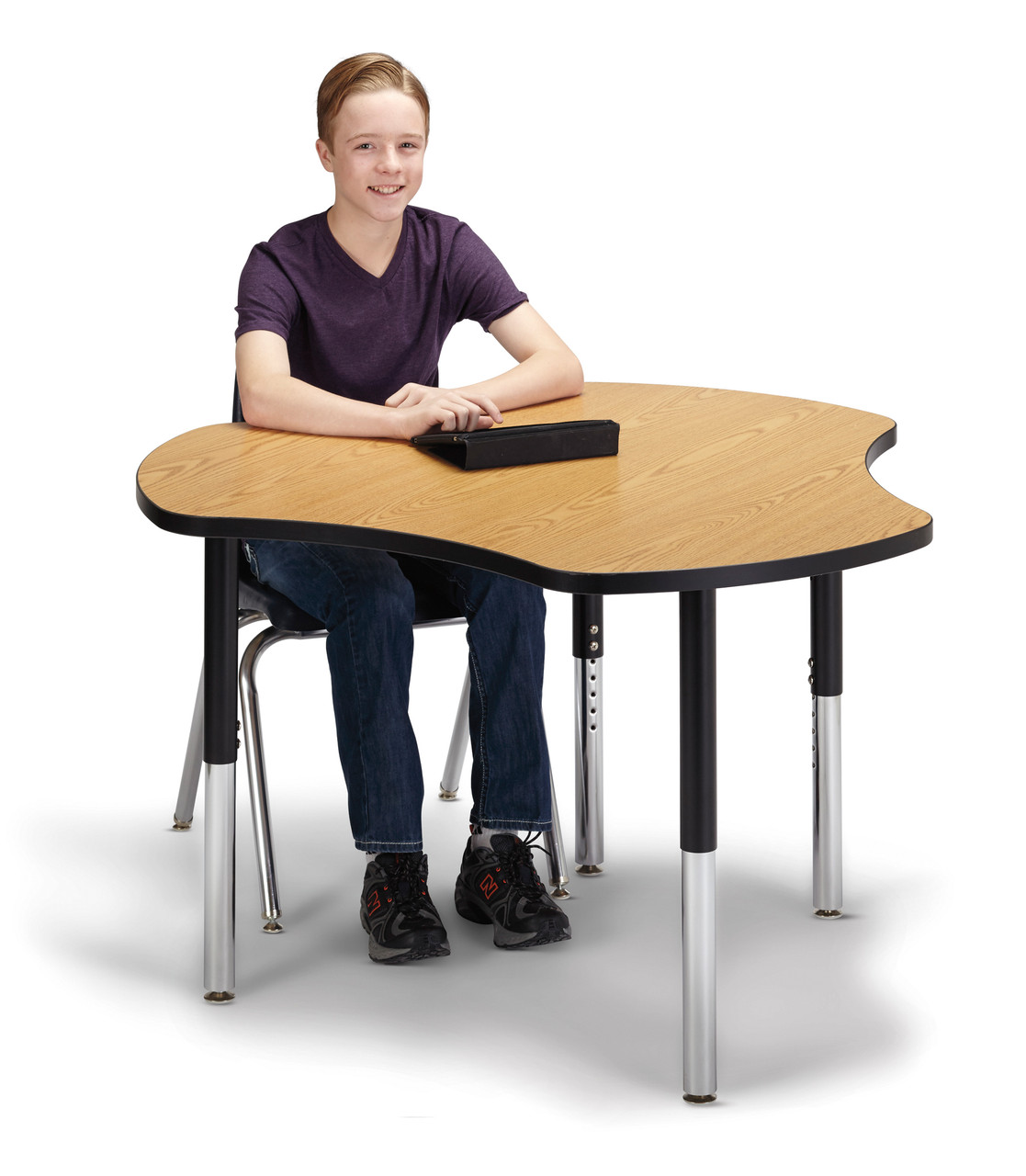 【希少】INOUT「Cross Table」 Self-Leveling Cross Table Base Nurocco (Dining Height) Steel