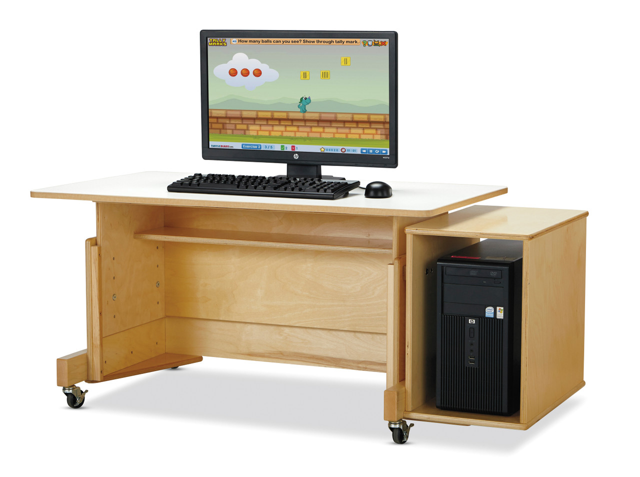 Jonti-Craft Apollo Computer Desk - Thumbnail 2