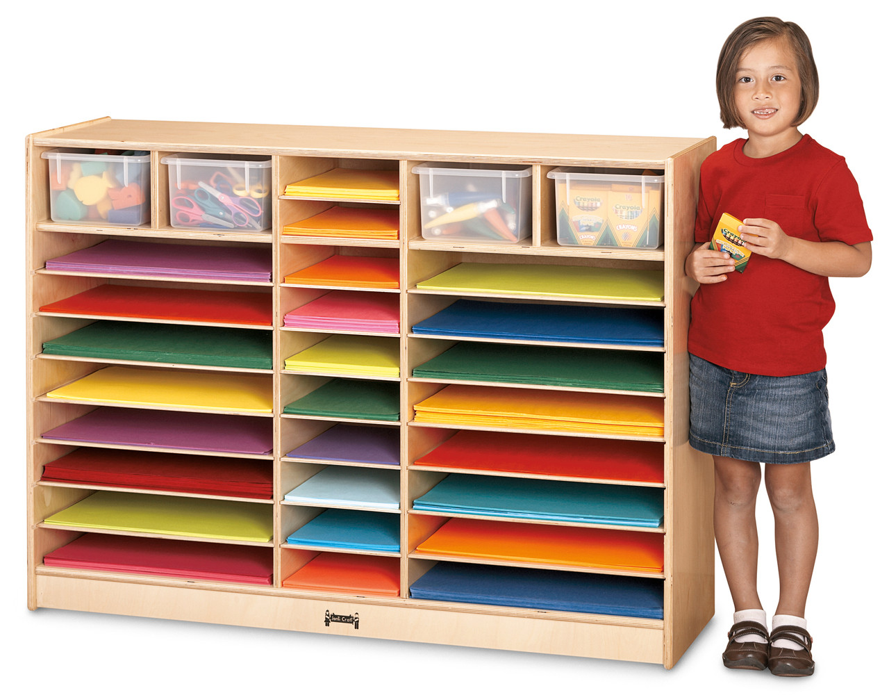 Paper Learning Center Jonti-Craft® Mobile Paper Center | 27910JC