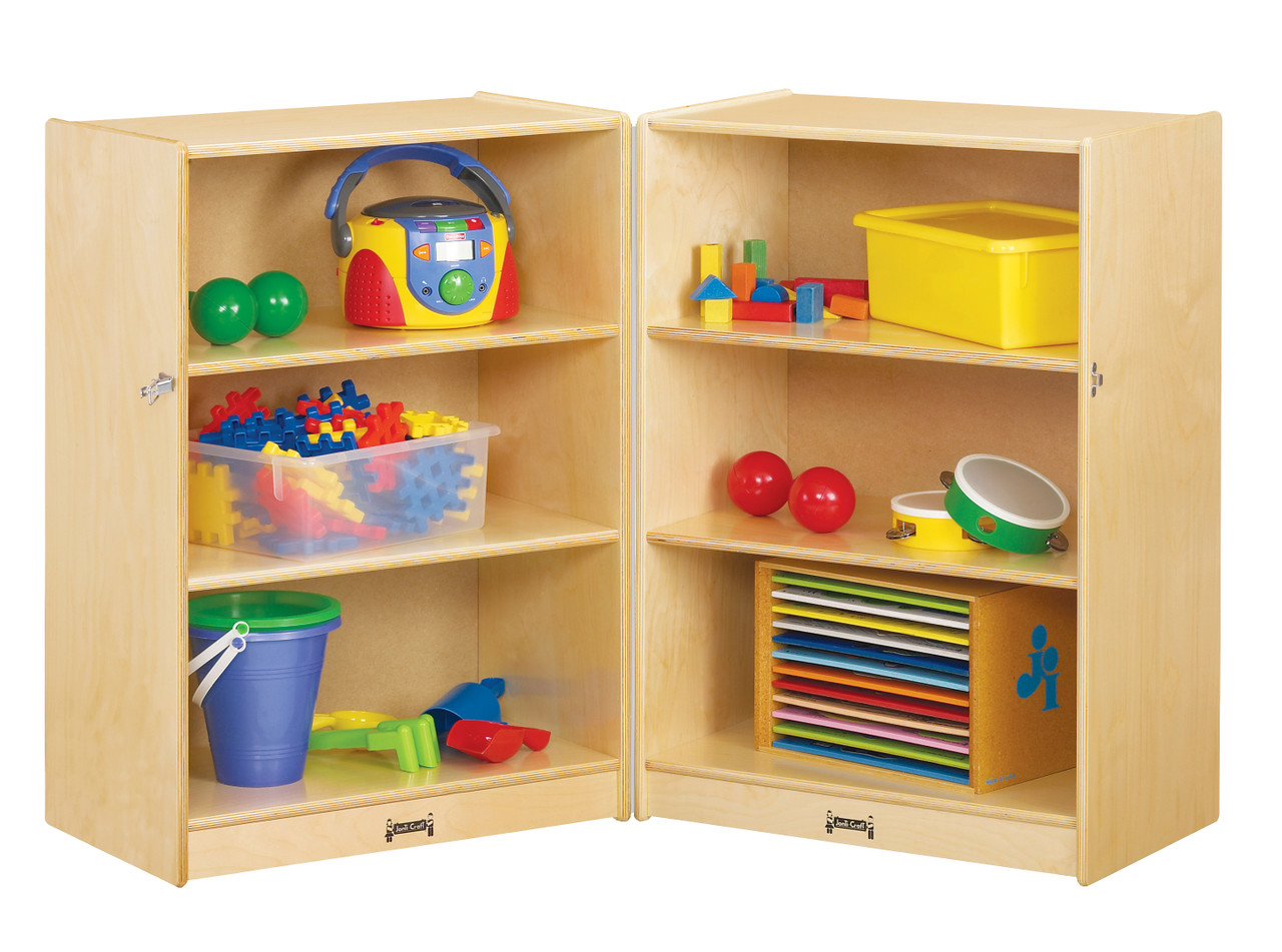 Jonti-Craft Fold-N-Lock Mat Storage