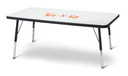 Rectangle Dry Erase Table - 24" x 48" (Thumbnail)