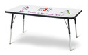 Rectangle Dry Erase Table - 24" x 48" (Thumbnail)