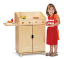 Kids Wooden Play Cooking BBQ/Barbecue Little Grill Toy (Thumbnail)