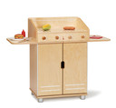Kids Wooden Play Cooking BBQ/Barbecue Little Grill Toy (Thumbnail)