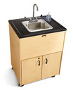 Clean Hands Helper Portable Sink - 26" Counter - Stainless Steel Sink (Thumbnail)