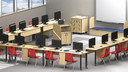 Single Computer Lab Table (Thumbnail)