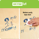 4 Shelf Wooden Classroom Bookshelf Display Stand (Thumbnail)