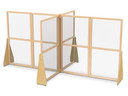 See-Thru Quad Crib and Space Divider (Thumbnail)