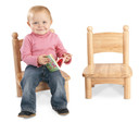 Wooden Chair Pairs - 7" Seat Height (Thumbnail)