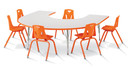 Horseshoe Activity Table - 66" X 60" (Thumbnail)