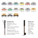 Horseshoe Activity Table - 66" X 60" (Thumbnail)