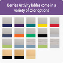 Four Leaf Activity Table&comma; A-height - Freckled Gray/Gray/Gray (Thumbnail)