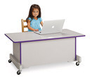 Rainbow Accents Apollo Single Computer Desk (Thumbnail)
