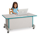 Rainbow Accents Apollo Single Computer Desk (Thumbnail)