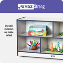 Rainbow Accents Short Bookcase with Adjustable Shelves (Thumbnail)