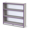 Rainbow Accents Short Bookcase with Adjustable Shelves (Thumbnail)