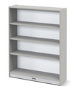 Rainbow Accents Short Bookcase with Adjustable Shelves (Thumbnail)
