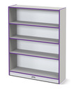 Rainbow Accents Short Bookcase with Adjustable Shelves (Thumbnail)