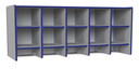 10 Section Wall Mount Coat Locker (Thumbnail)