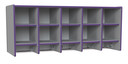 10 Section Wall Mount Coat Locker (Thumbnail)
