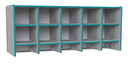 10 Section Wall Mount Coat Locker (Thumbnail) 10 Section Wall Mount Coat Locker (Thumbnail)