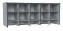 10 Section Wall Mount Coat Locker (Thumbnail) 10 Section Wall Mount Coat Locker (Thumbnail)