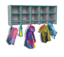 10 Section Wall Mount Coat Locker (Thumbnail)