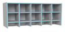 10 Section Wall Mount Coat Locker (Thumbnail)