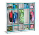 Rainbow Accents 5 Section Coat Locker (Thumbnail)