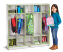 Rainbow Accents 5 Section Coat Locker (Thumbnail)