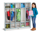 Rainbow Accents 5 Section Coat Locker (Thumbnail)