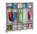 Rainbow Accents 5 Section Coat Locker (Thumbnail)