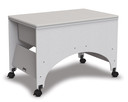 Rainbow Accents Space Saver Sensory Table (Thumbnail)