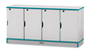 Rainbow Accents Stacking Lockable Lockers (Thumbnail)